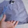 شلوارک لینن کمر کشی بند دار ساده Livergy شلوارک لینن کمر کشی بند دار ساده Livergy