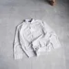 پیراهن نخی آستین بلند اورسایز سفید راه راه Jack&Jones