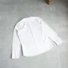 پیراهن نخی آستین بلند سفید ساده Only&Sons