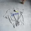 تیشرت نخی زنانه طوسی روشن Adidas
