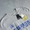 تیشرت نخی زنانه طوسی روشن Adidas