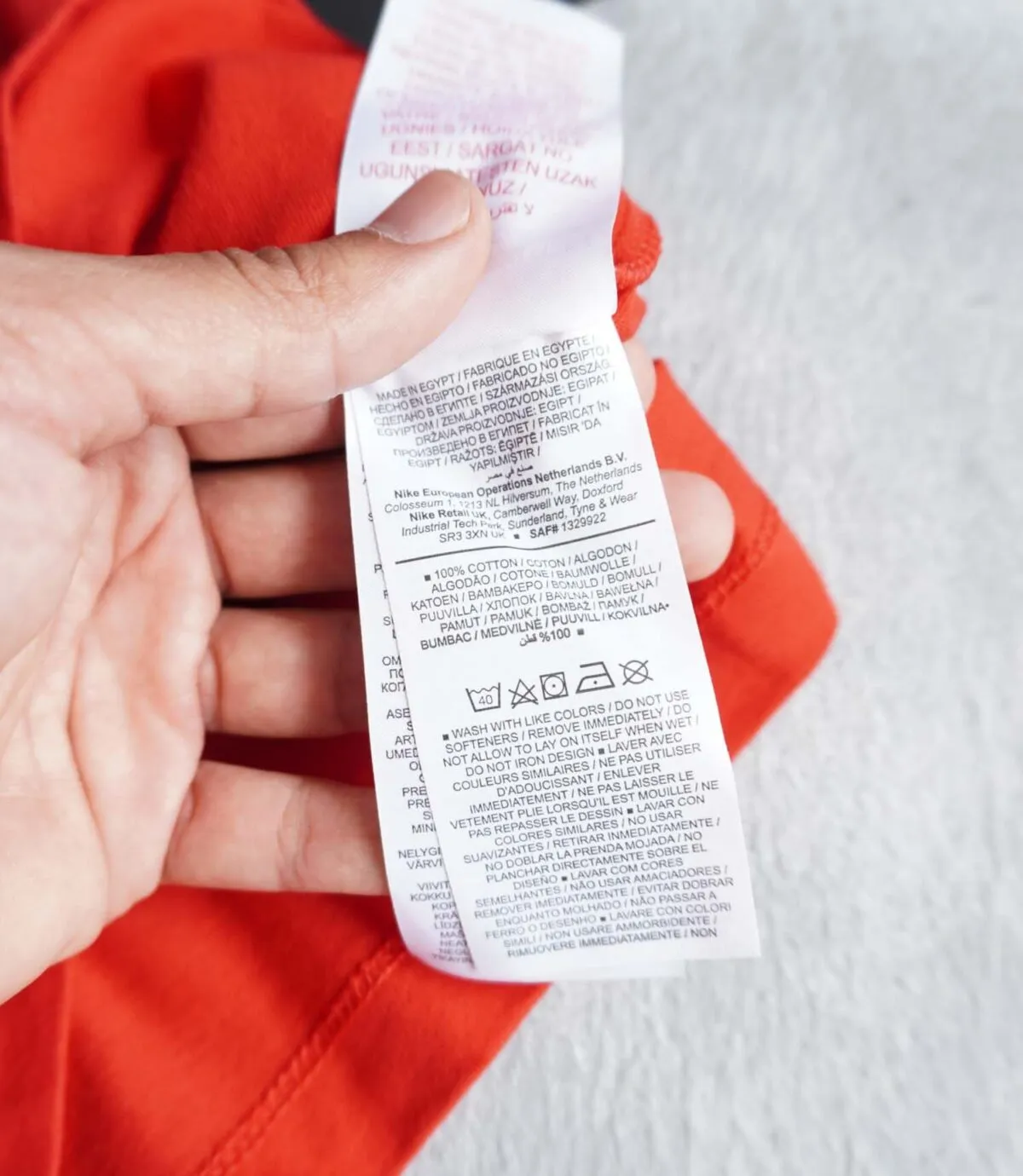 تیشرت قرمز بچه گانه Nike تیشرت قرمز بچه گانه Nike