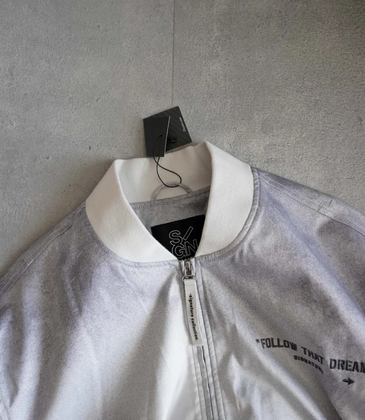 بامبر جکت خاکی طرح دار Jack&Jones