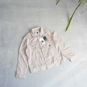 جکت چرم جیر خاکی Jack&Jones