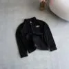 جکت جین مشکی طرح دار Jack&Jones
