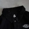 جکت جین مشکی طرح دار Jack&Jones