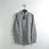 پیراهن نخی چهارخونه آستین بلند H&M