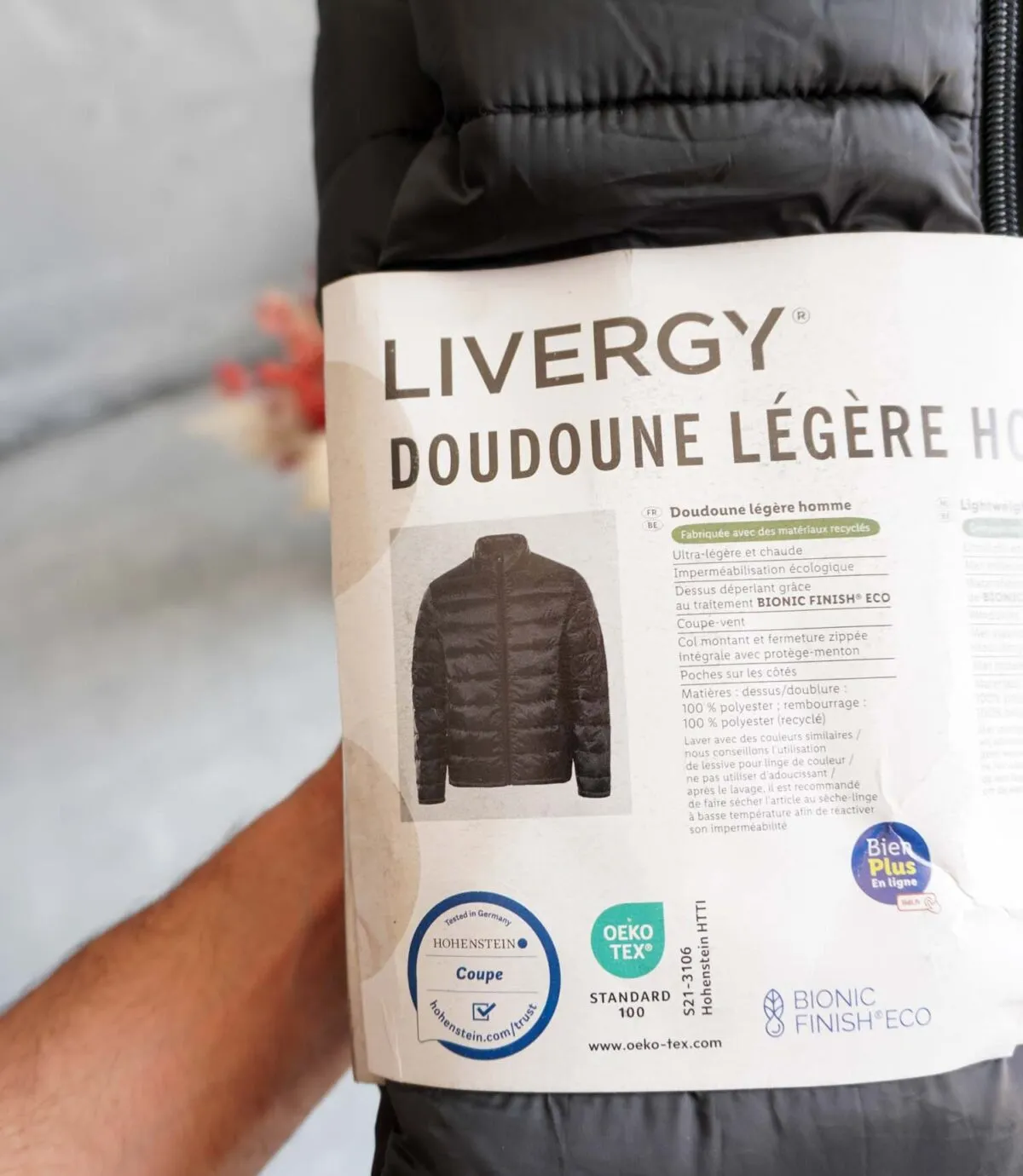 جکت لایت مشکی Livergy جکت لایت مشکی Livergy