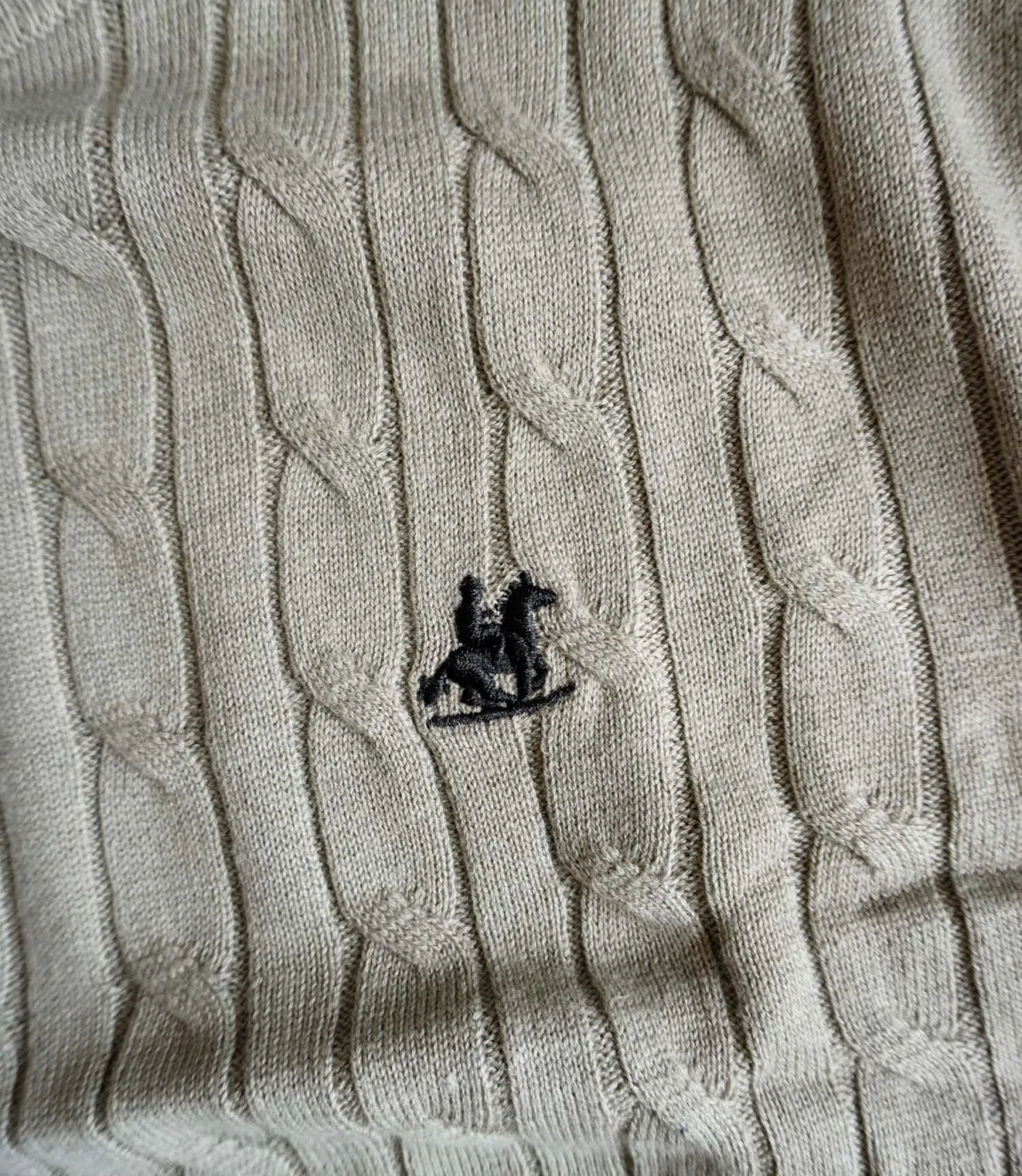 بافت پترن دار سبز U.S.Grand Polo