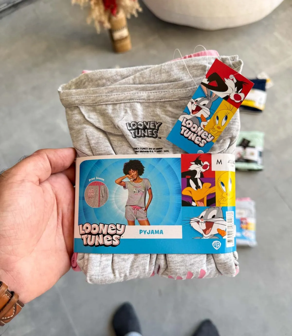 ست تیشرت و شلوارک نخی Looney Tunes ست تیشرت و شلوارک نخی Looney Tunes