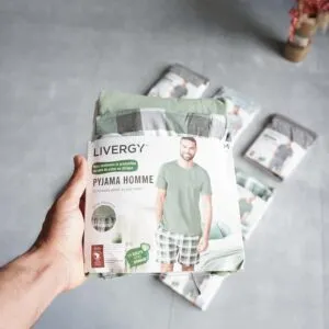 ست تیشرت و شلوارک سبز Livergy