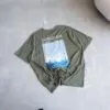 تیشرت نخی سبز Livergy