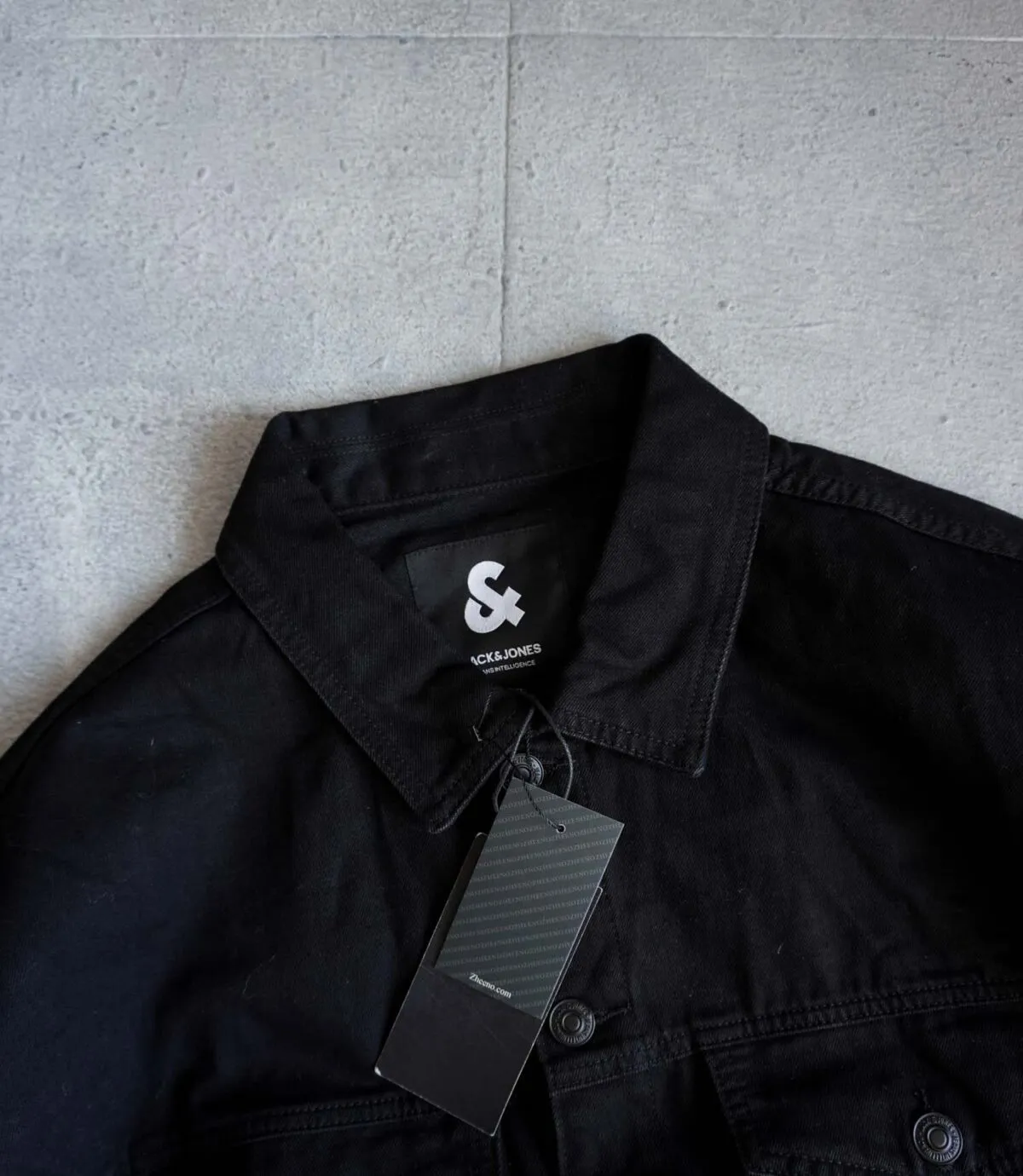 جکت جین مشکی Jack&Jones جکت جین مشکی Jack&Jones
