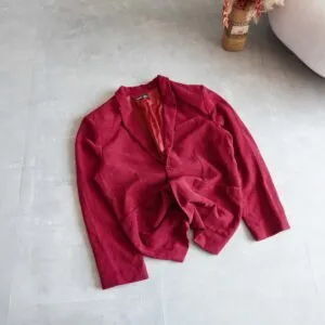 تک کت زرشکی shein