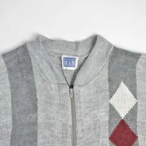سویشرت بافت وینتیج طرح دار Premier Man
