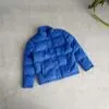 جکت داخل الیاف آبی ساده Shein