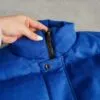 جکت داخل الیاف آبی ساده Shein