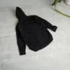 جکت جین کلاه دار مشکی ساده Selected جکت جین کلاه دار مشکی ساده Selected