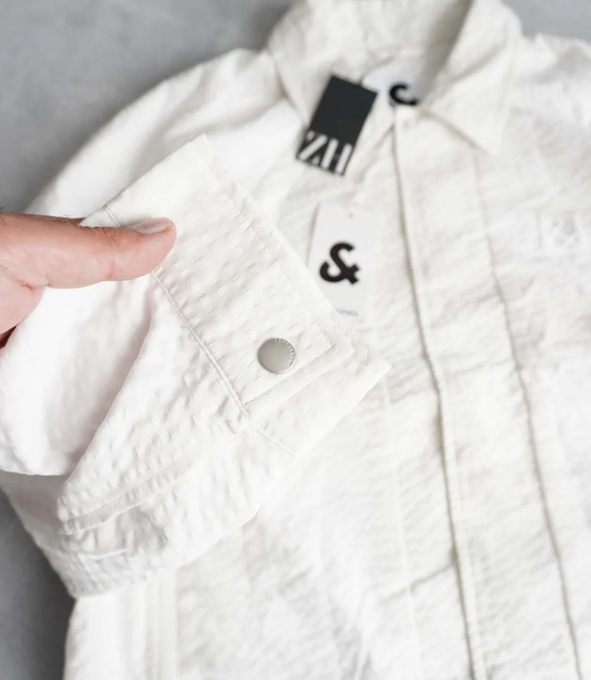 جکت بارانی شیری Jack&Jones جکت بارانی شیری Jack&Jones