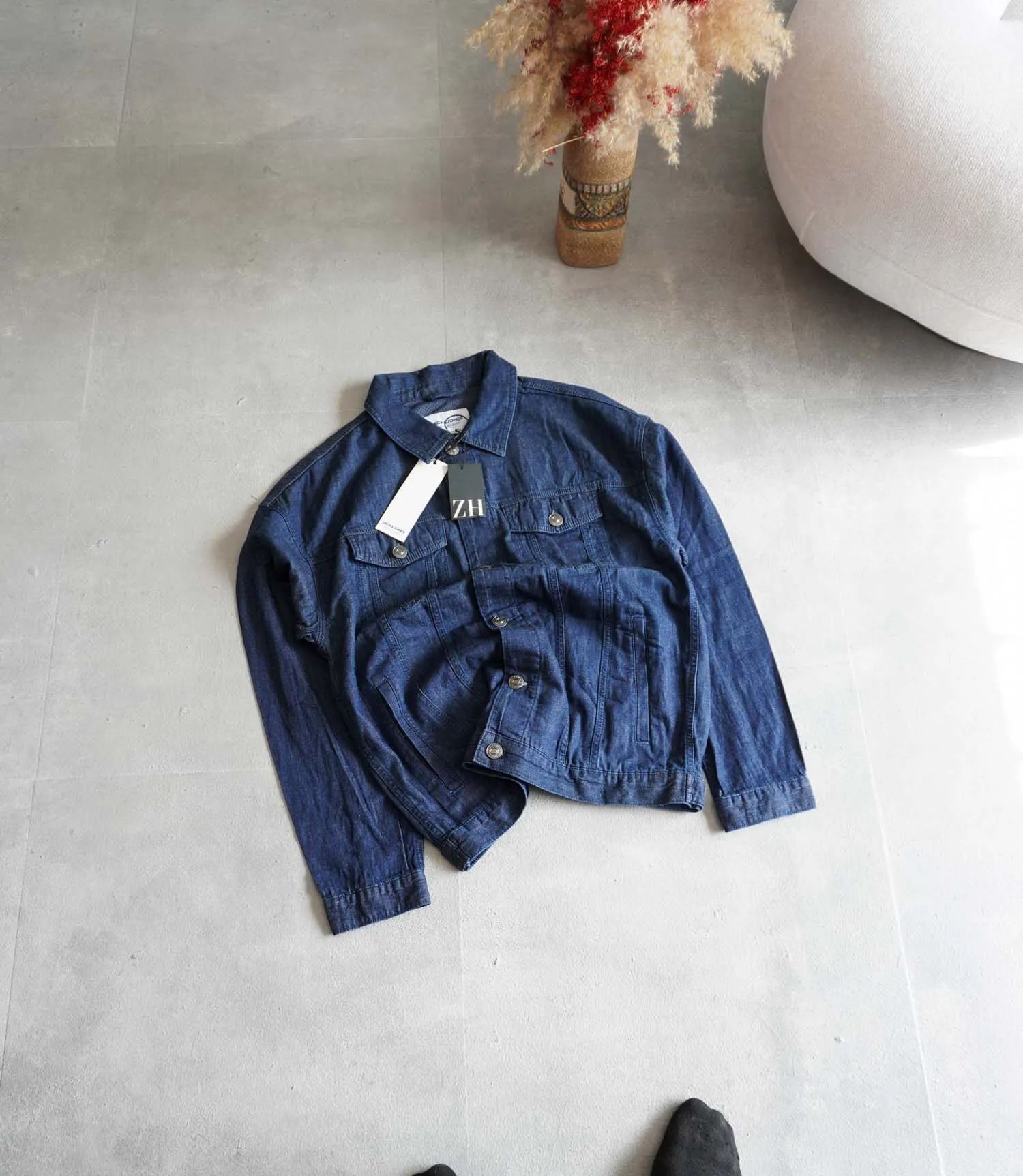 جکت جین نازک ساده Jack&Jones جکت جین نازک ساده Jack&Jones