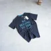 تیشرت نخی مردانه سرمه ای تیره Ebound denim تیشرت نخی مردانه سرمه ای تیره Ebound denim