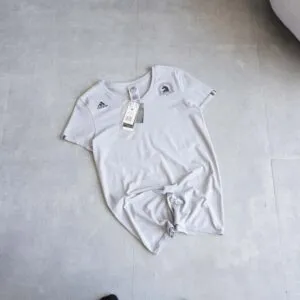 تیشرت طوسی سربی زنانه Adidas