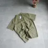 پیراهن نخی آستین کوتاه سبز Livergy