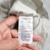 پیراهن نخی آستین کوتاه سبز کمرنگ Livergy