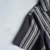 پیراهن نخی آستین کوتاه راه راه مشکی Livergy